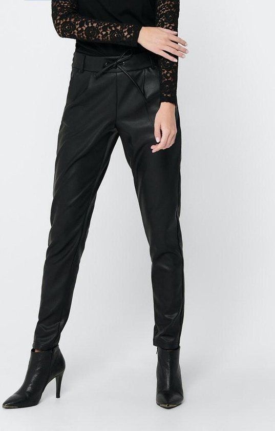 ONLY ONLPOPTRASH Easy Coated Pant - Black - W26/L34