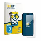 BROTECT - Glas Screenprotector voor Apple iPhone 18 Pro - Gehard Beschermglas 9H 3 Stuks