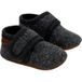 En Fant Wollen Babyslofjes / Kinderslofjes - Dark Grey Mélange - 25/26