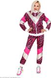W Finidi Trainingspak tijger neon roze jaren 80 XL