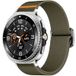 Strap-it Samsung Bracelet elastique Samsung Galaxy Watch 8 Classic (vert militaire)