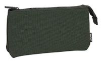 Milan Knit Khaki Green Etui, 3 vakken, 22 cm, groen
