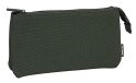Milan Knit Khaki Green Etui, 3 vakken, 22 cm, groen