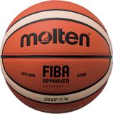 Molten Basketbal GG7X Kinderen en volwassenen - oranje/wit/zwart