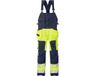 Fristads Hi Vis Amerikaanse Overall Klasse 2 1014 Plu - Hi-Vis geel/marineblauw - C56
