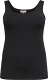 ONLY CARMAKOMA Dames Top - Zwart - Maat XL-54