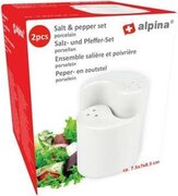 Massamarkt Alpina Peper en Zout stel Porselein