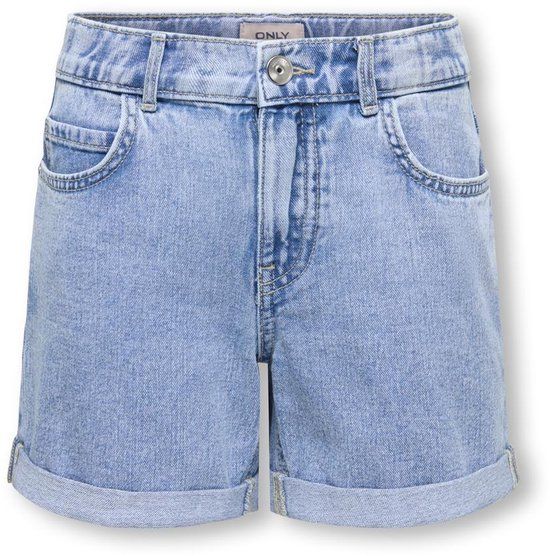 ONLY KIDS KOGVEGA REG MOM SHORTS DNM BJBOX NOOS Meisjes Broek - Maat 140