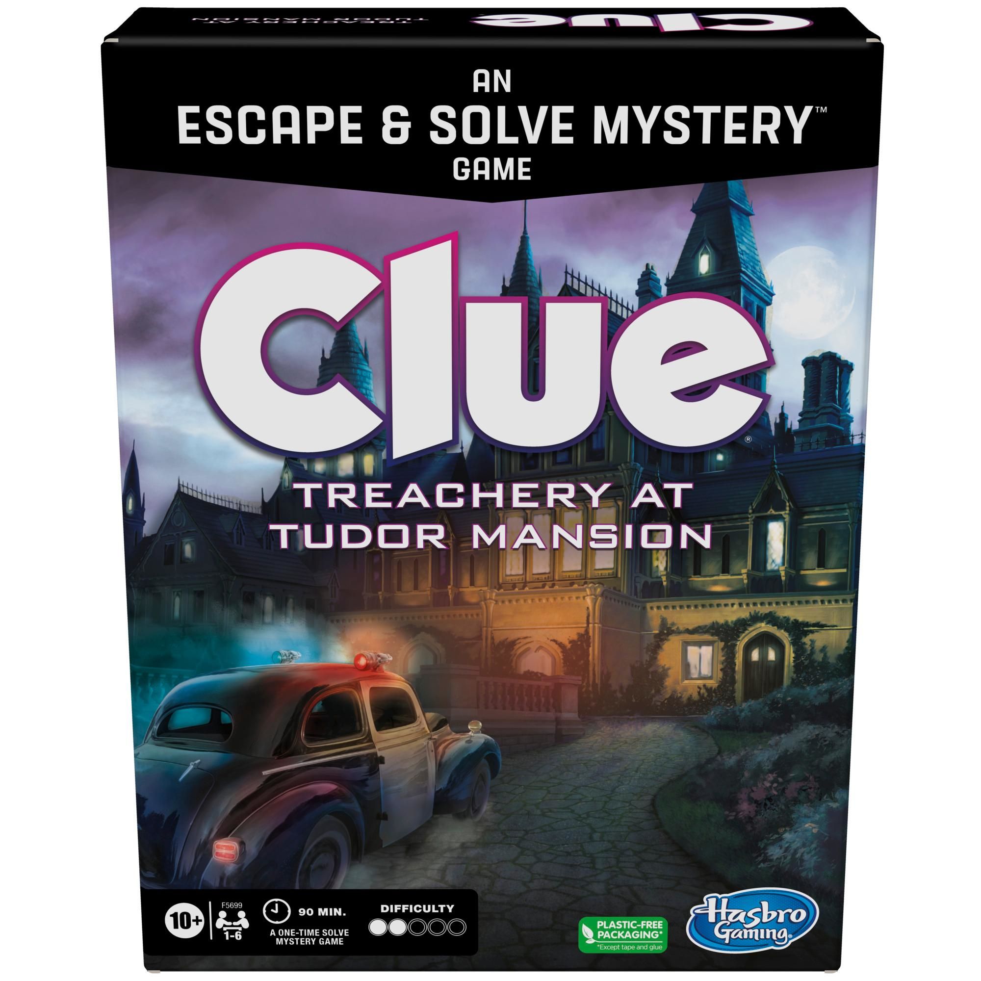 Hasbro Gaming Cluedo Escape: Verraad in Slot Swaenesteyn - Bordspel - Detective - 1-6 Spelers - Vanaf 10 Jaar