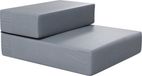 PawHut Escalier pour animaux de compagnie - 2 marches - Pliable - Gris
