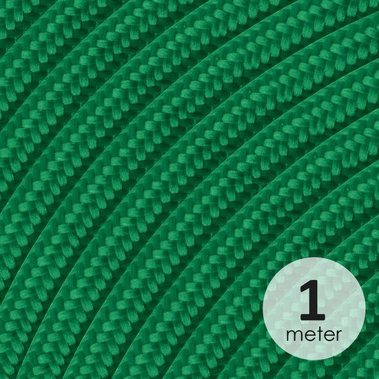 Home Sweet Home Strijkijzersnoer Groen - 3-aderig - per meter