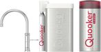 Quooker Combi Cube Classic Fusion Round RVS - Kokend water kraan - RVS