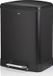 KELA Davino Poubelle, 2x 12 L, Inox, Noir