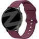 Bandz Bracelet silicone 'Léopard' Garmin Vivomove Trend (vin rouge)