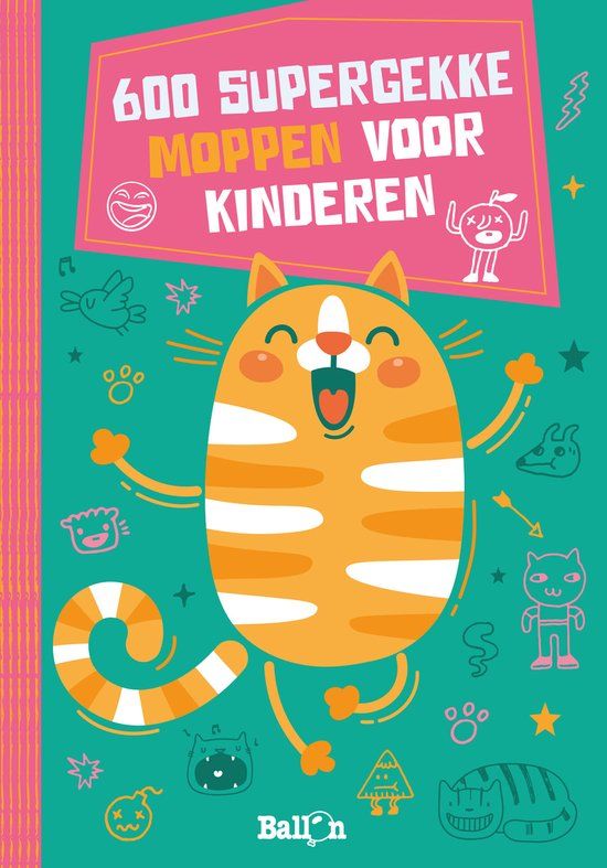 Top1Toys Standaard Uitgeverij Moppenboeken 0 - 600 supergekke moppen voor kinderen