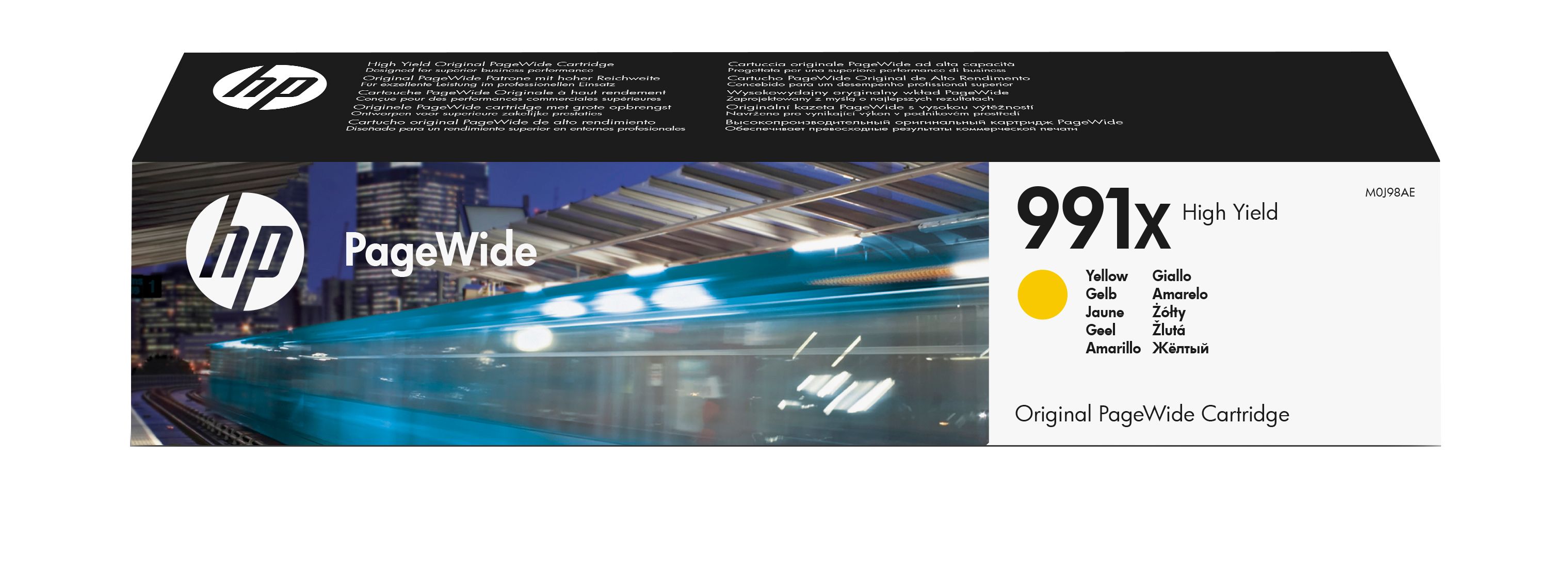 HP 991X Yellow High Capacity Ink Cartridge - Original