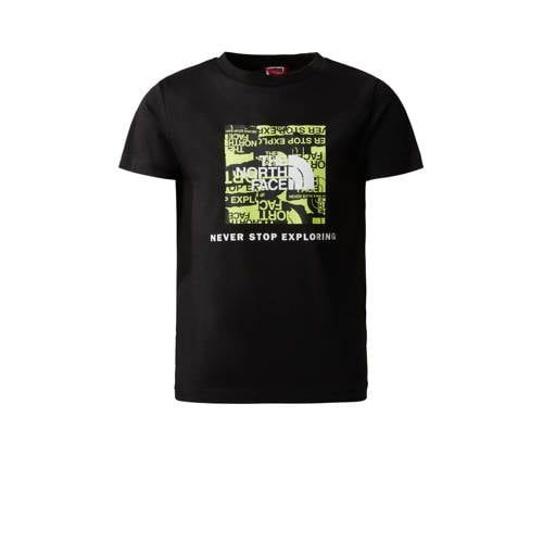 The North Face Redbox T-shirt - Zwart/Wit/Groen