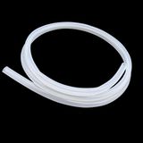 Merkloos / Sans marque Shenzhen Haorui Industrial Technology Co., Ltd. Voedselveilige siliconen slang - flexibel - 1,5 meter - 2 mm ID x 4 mm OD - wit