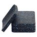 BestXD Oefening apparatuur mat, pads loopband mat met hoge dichtheid rubber (3,94 x 3,94 x 1,3 cm) (4 stuks)