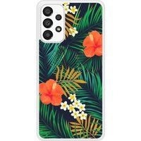 Samsung Bedrukt siliconen hoesje compatibel met Galaxy A53 5G Tropical
