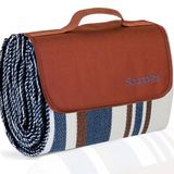 Scuddles Extra Grote Picknick- & Outdoor-Decke met Dubbele Laag, Waterafstotend, Handige Mat met Tas – Ideaal voor Lente, Zomer, Kamperen en het Strand