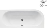 Badland AVITA SLIM hoekbad 160 x 75 cm rechts wit