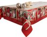 PETTI Artigiani Italiani - Kerst Tafelkleed Vlekbestendig Rechthoekig Tafelkleed voor Keuken, Motief Kabouter, 140x450 cm, 100% Made in Italy
