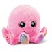 NICI 46967 Glubschis: De Originele Knuffel Octopus Poli 14 cm - Zeedier pluche speelgoed voor knuffelliefhebbers, roze knuffeldier met grote glitterogen om te knuffelen & spleen