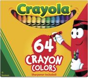 Crayola krijt set - 64 levendige kleuren