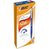 BIC balpen Atlantis Soft (0,32 mm, doos van 12 stuks) blauw