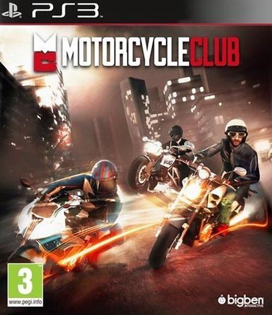 Bigben Interactive Motorcycle Club PlayStation 3 Blu-ray Race Standard edition