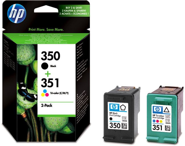 HP SD412EE duo pack / cyaan, geel, magenta, zwart