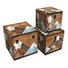 Vacchetti Giuseppe 1223640000 Doos, meerkleurig, medium, 3 stuks