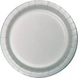 Merkloos / Sans marque Haza-Witbaard Zilveren Wegwerpbord - Ø 23 cm