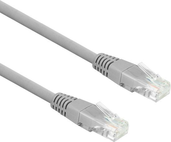 Ewent IM8001 - Cat 6 UTP-kabel - RJ45 - 1 m - Grijs