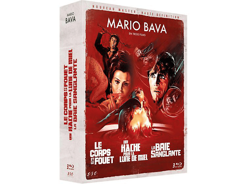 Cinebox Mario Bava: Le Corps Et Le Fouet + Une Hache Pour La Lune De Miel La Baie Sanglante - Blu-ray