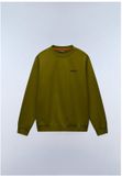 Napapijri Trui B-Small Box C NP0A88TP Avocado G4c Katoen Lange Mouw Regular Fit Mannen Volwassenen Casual