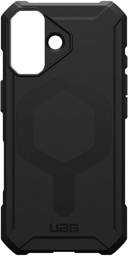 Urban Armor Gear Essential Armor Magsafe Case voor iPhone 17 - Zwart