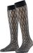 FALKE Pure Shore Kniekousen dames zwart - maat 35-38