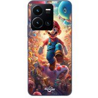 Super Mario Bros. filmhoesje voor Vivo Y35 4G