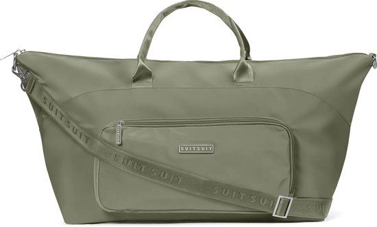 SUITSUIT Weekendtas - Natura Weekendtas Groen - 36x51x18 cm - Reistas dames