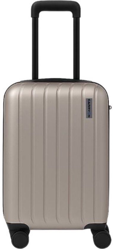 CarryOn Take Off Handbagage Koffer 55 cm - Champagne - Hardcase - 35L - 4 Wielen