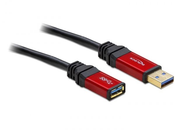 DeLOCK USB 3.0 Kabel - USB A Male/Female - 3.0m