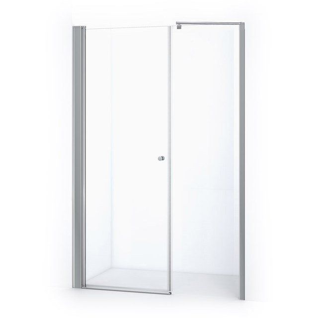 Maxaro Douchewand met Draaideur Zircon Comfort 150cm Chroom