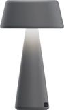 Extreme Lounging b-lamp decoratieve tafellamp oplaadbaar binnen & buiten draadloos dimbaar 20x12cm smoke grey