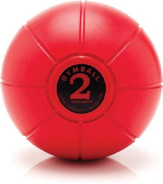 Loumet Gymball 2 kg - Rood
