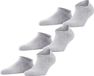 FALKE Cool Kick Bundle 3-Pack Sneakersokken Unisex Grijs Maat 37-38
