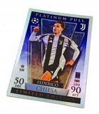 Topps Match Attax 2024/25 Federico Chiesa Platinum Tirage Carte en Édition Limitée
