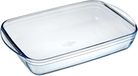 Cosy&Trendy Rechthoekige glazen ovenschaal 3,6 liter - 39 x 24 x 6 cm