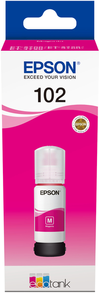 Epson 102 EcoTank Magenta ink bottle single pack / magenta
